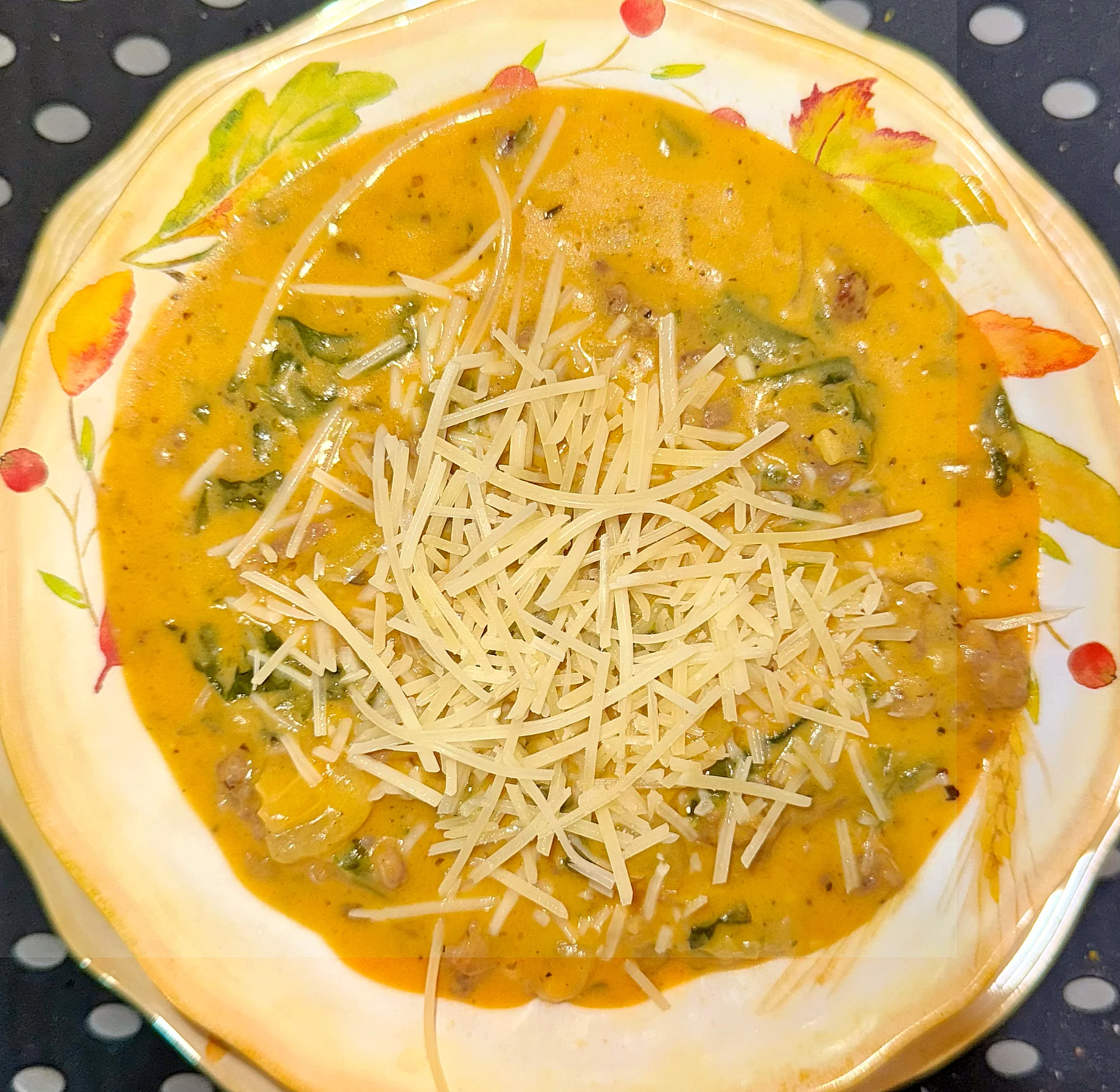 Creamy Pumpkin and Sausage Gnocchi