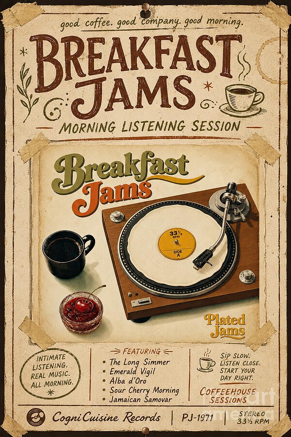 1970s Coffeehouse Wall Flyer