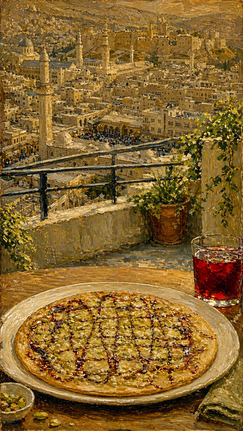 Pannenkoeken Rhythms: Painted interpretation