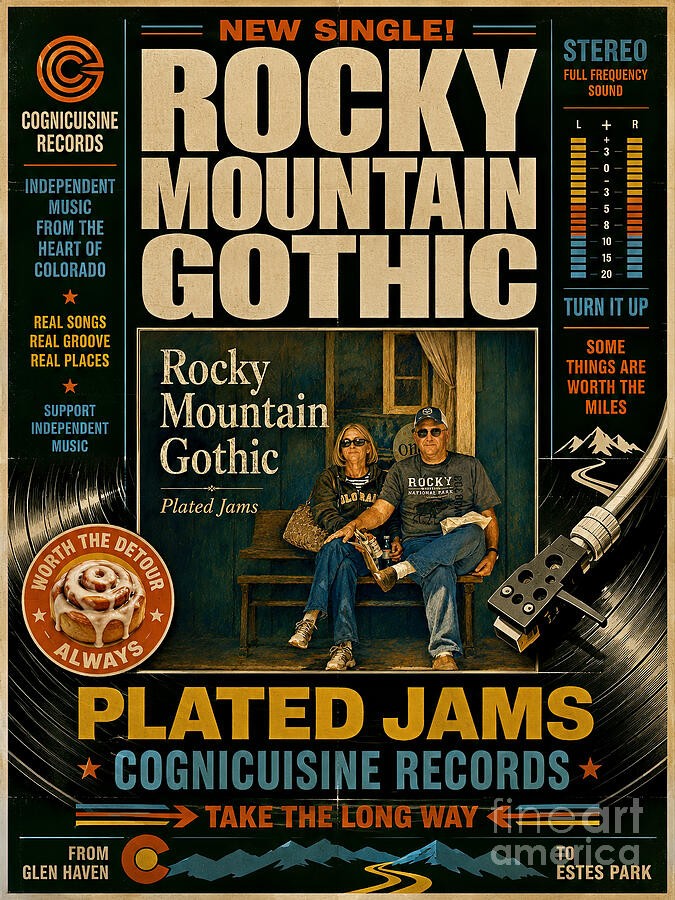 Rocky Mountain Gothic 1970s Record Label Trade Ad