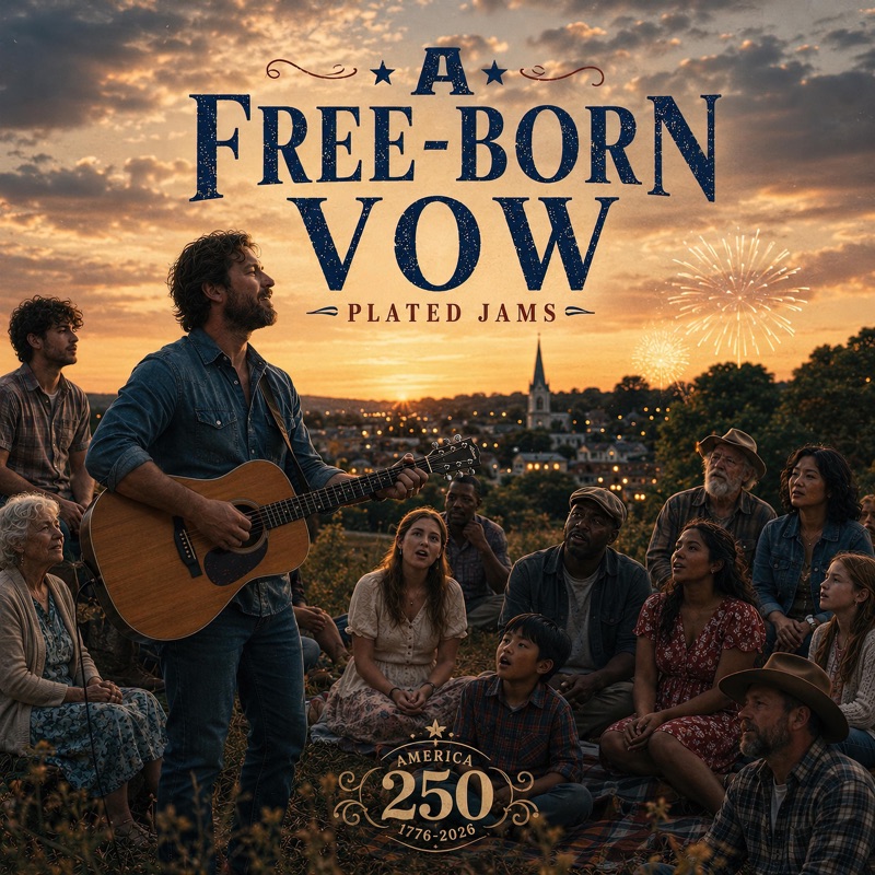 A Free-Born Vow (Folk Country Version) cover artwork